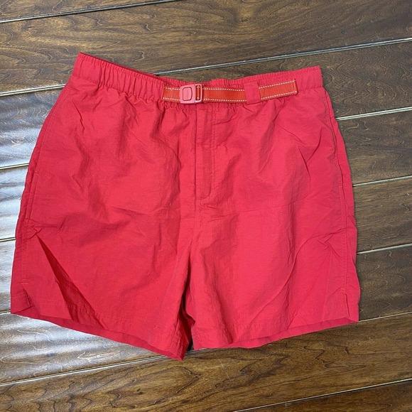 Lands End Large Belted Cargo Hiking Swim Shorts - Picture 2 of 10